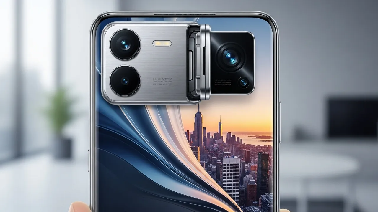 Vivo Rotating Camera Phone Launch: 400MP Camera, 200W Charging ...